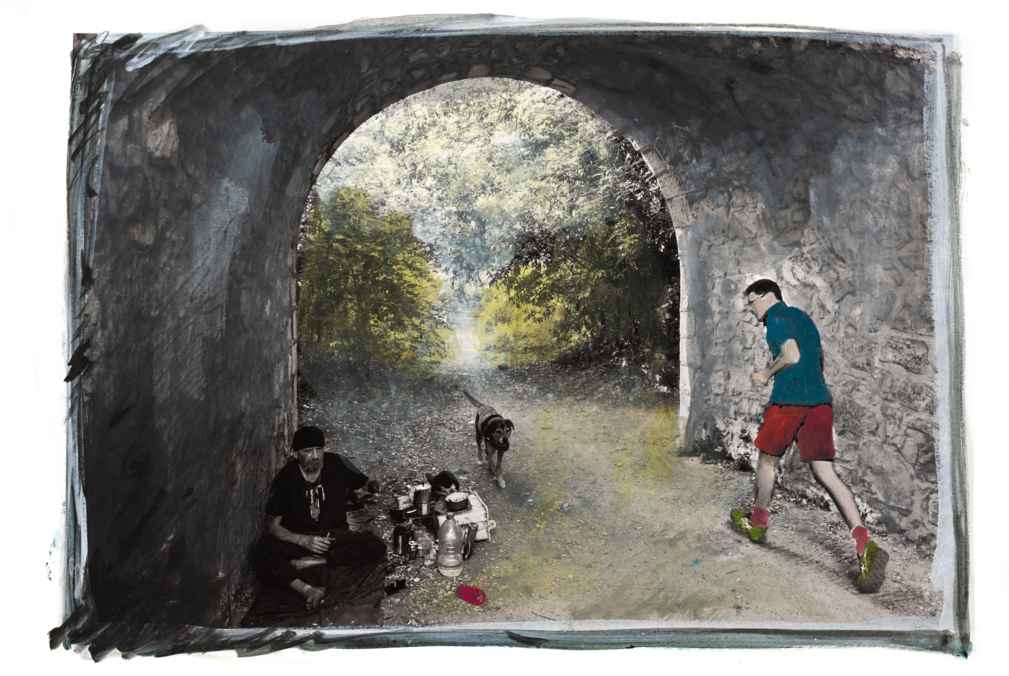 SDF pauvreté jung michelon dessin