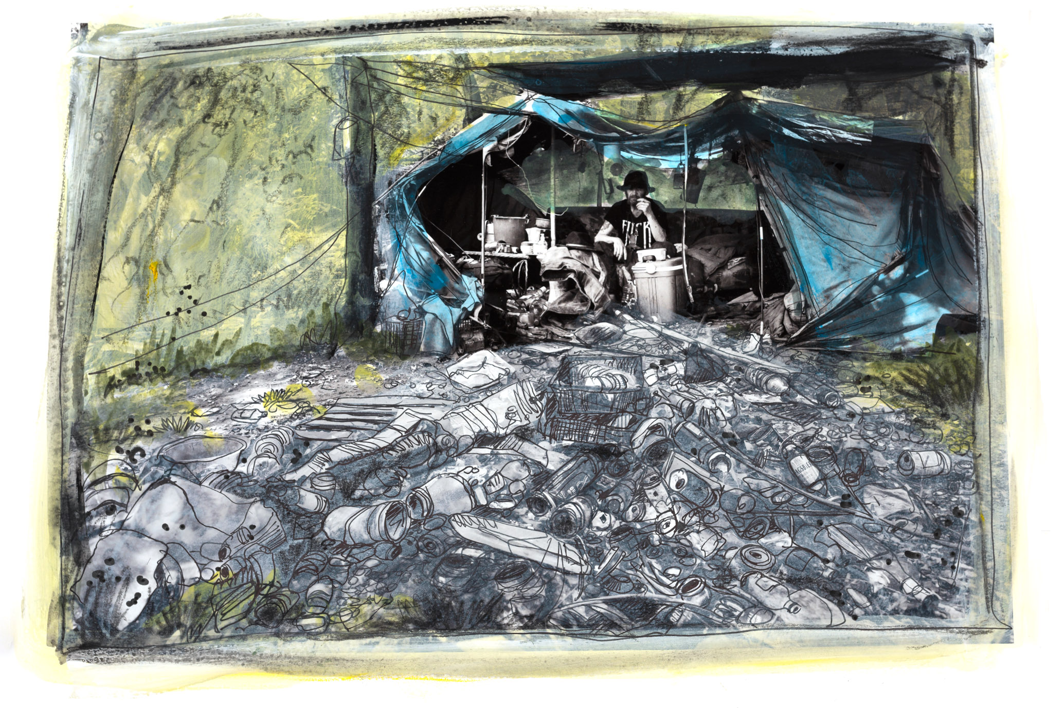 SDF pauvreté jung michelon dessin