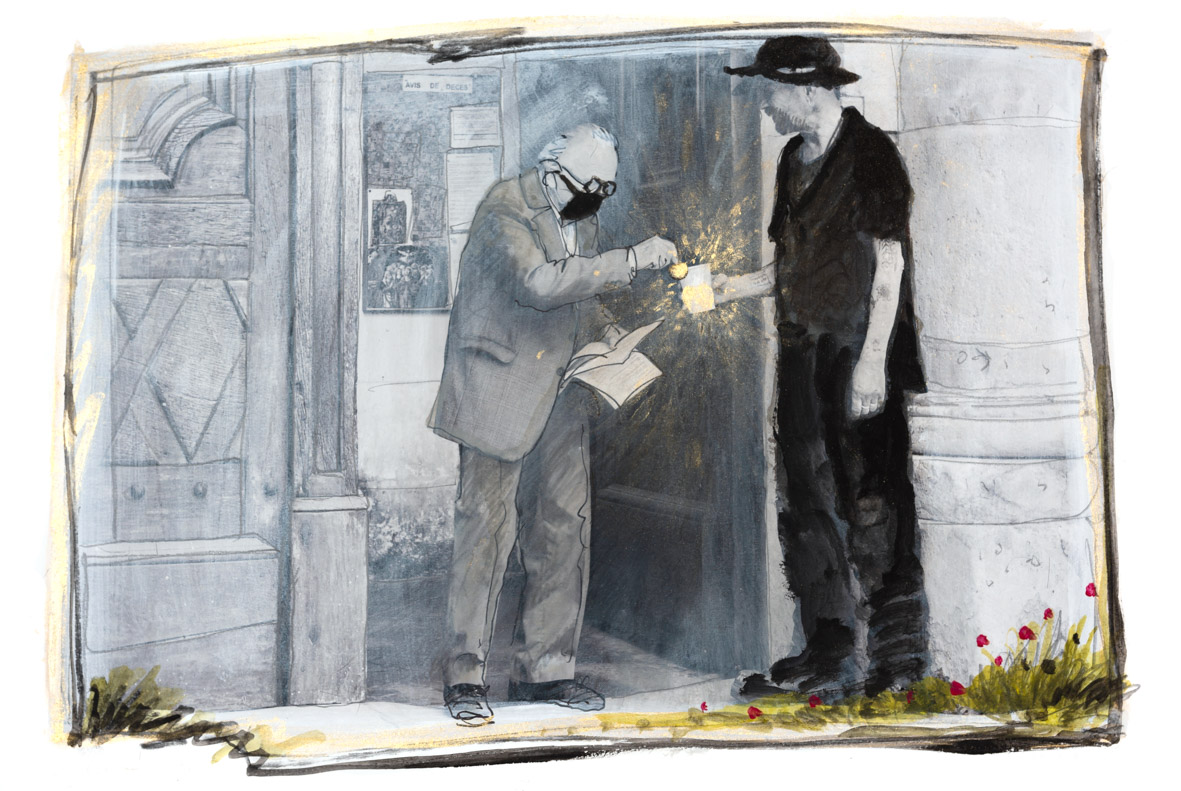 SDF pauvreté jung michelon dessin