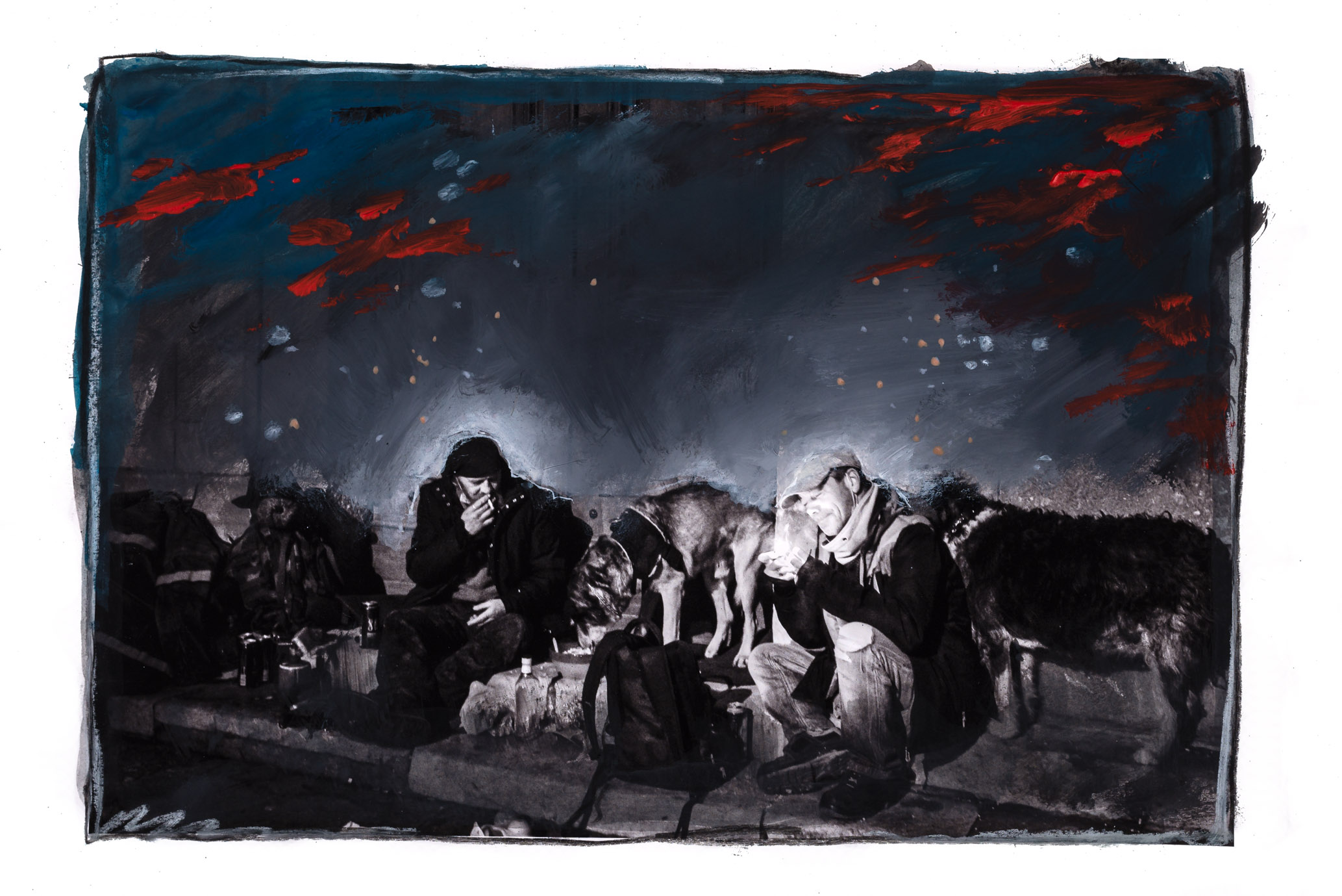 SDF pauvreté jung michelon dessin