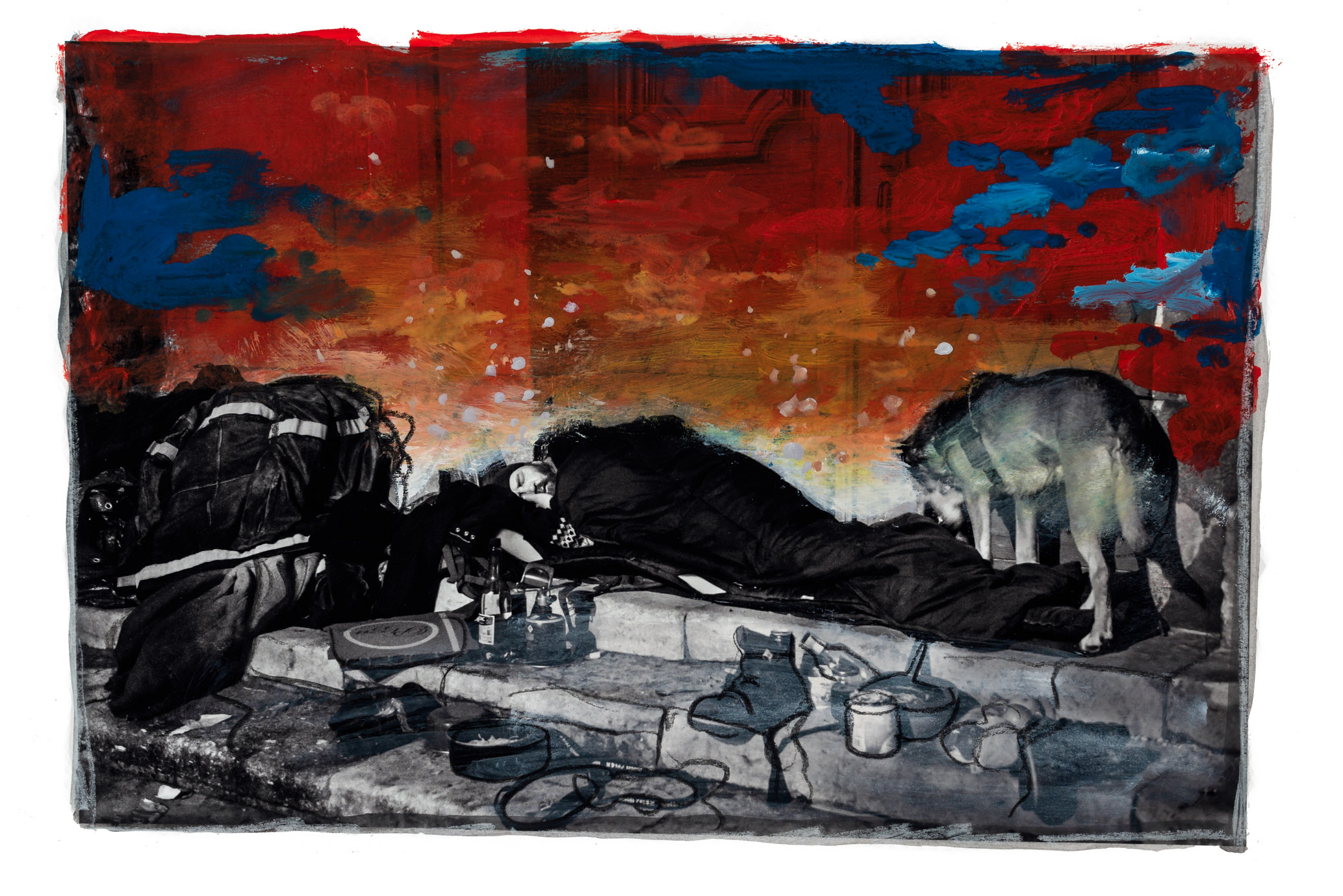 SDF pauvreté jung michelon dessin