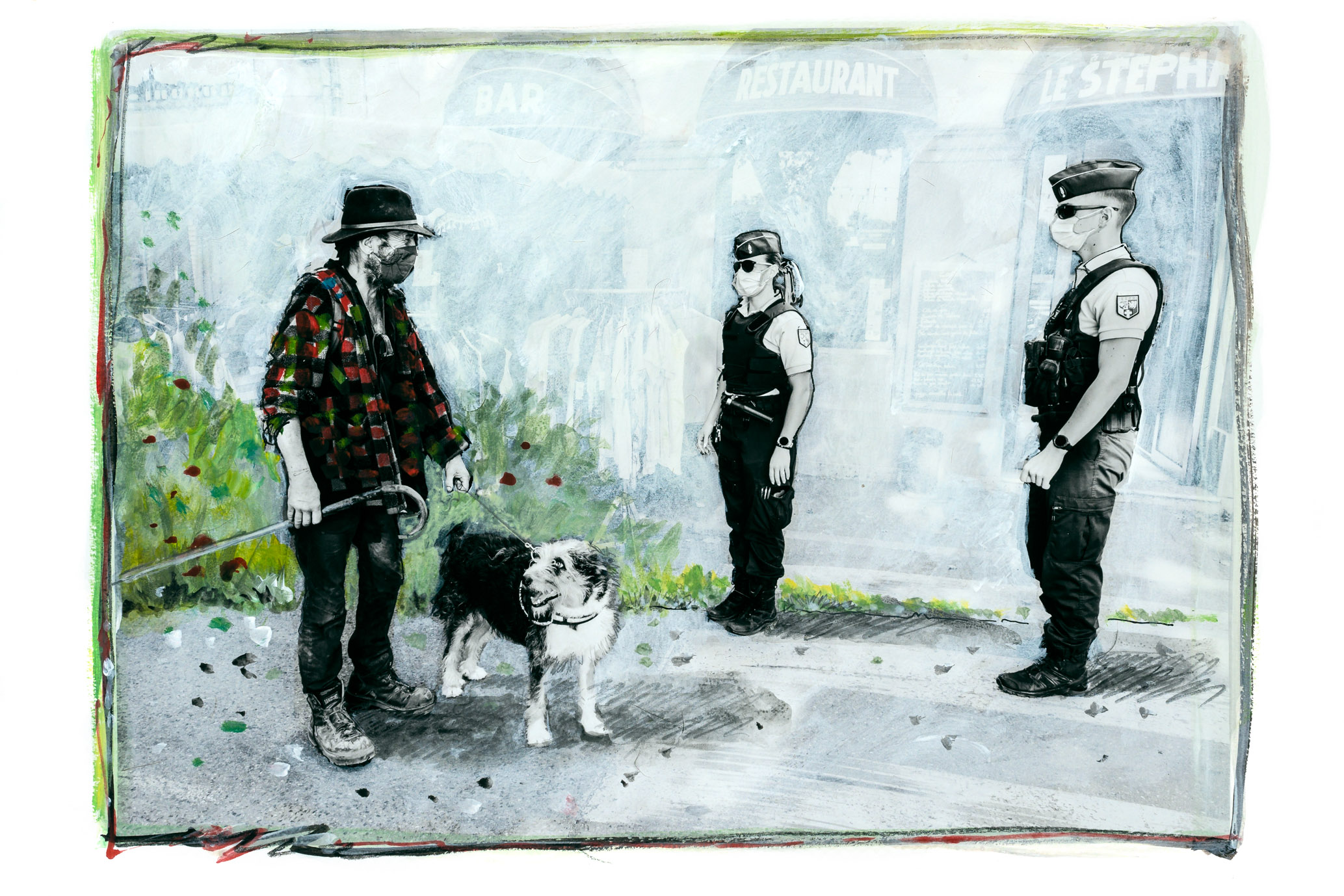 SDF pauvreté jung michelon dessin