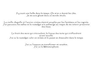 Daniel Michelon Photographe - Métamorphose